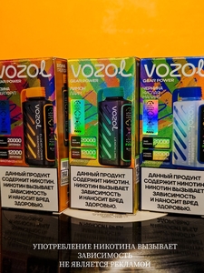 Одноразовое устройство ЧЗ Vozol Gear Power 20000